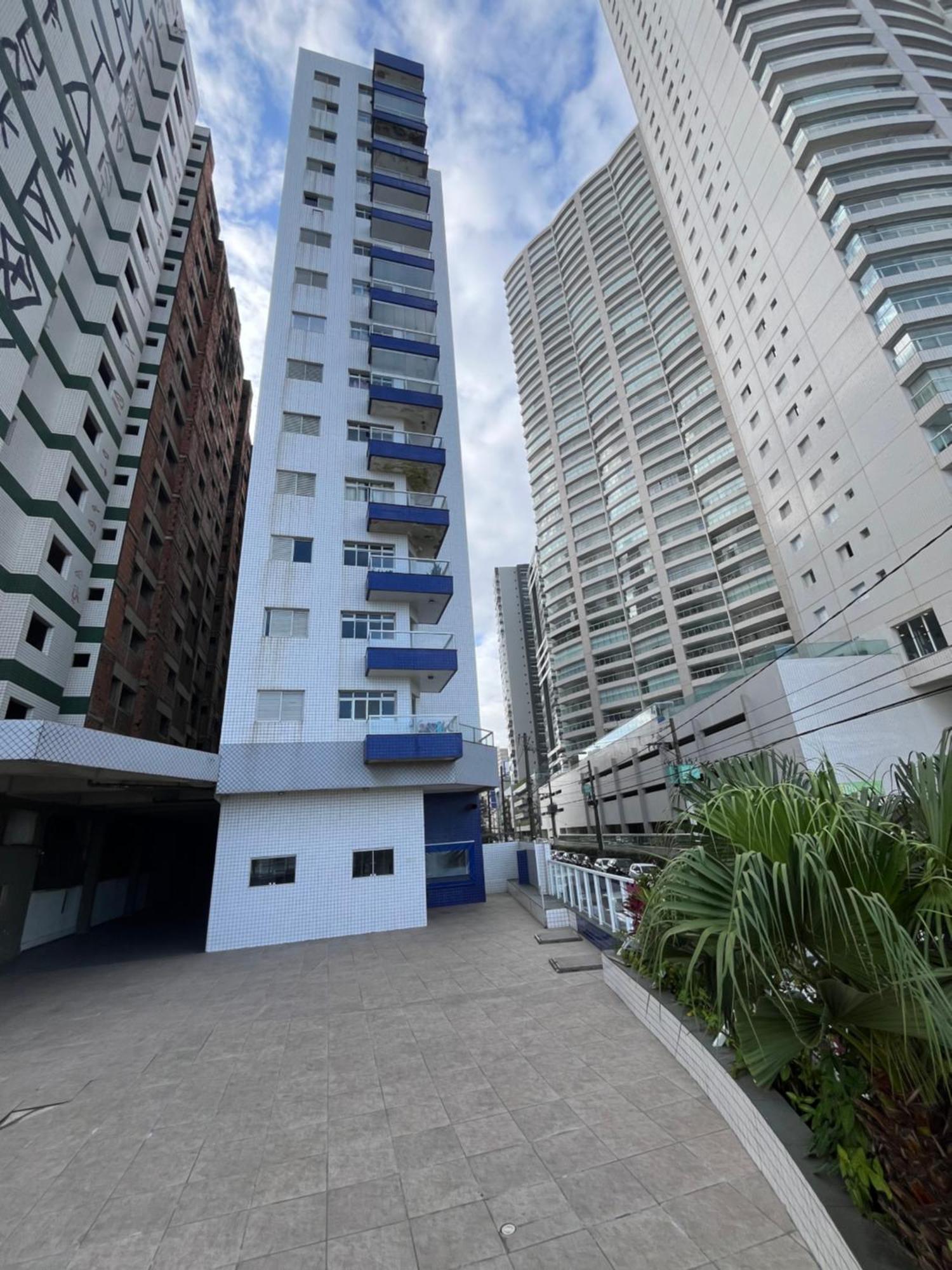 Apartamento Vista Para Praia Praia Grande  Esterno foto