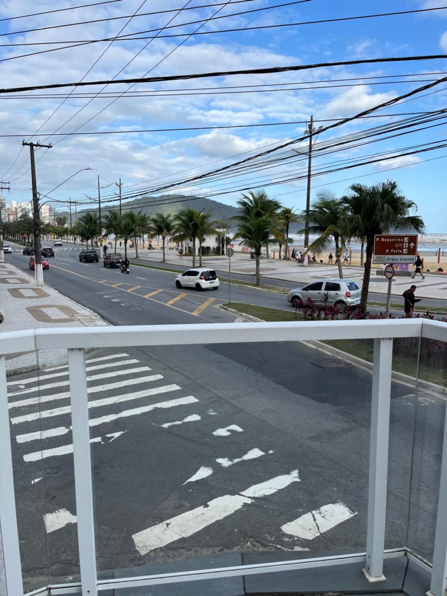 Apartamento Vista Para Praia Praia Grande  Esterno foto