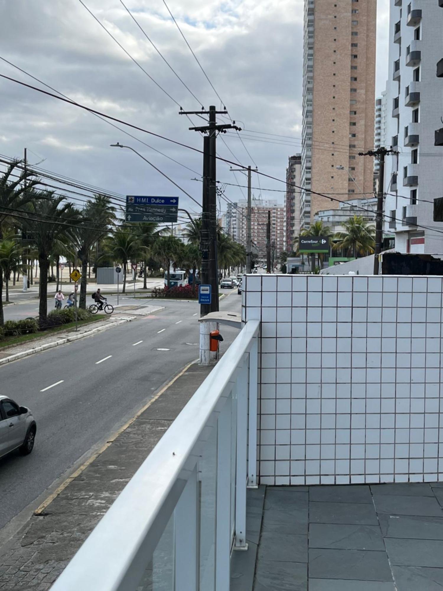 Apartamento Vista Para Praia Praia Grande  Esterno foto