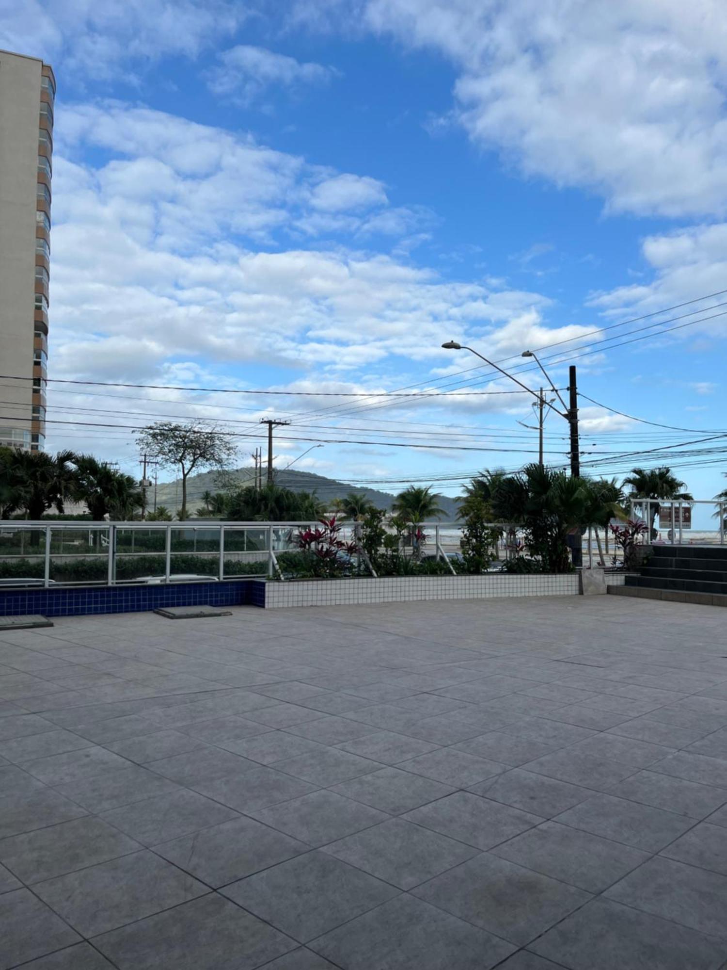 Apartamento Vista Para Praia Praia Grande  Esterno foto