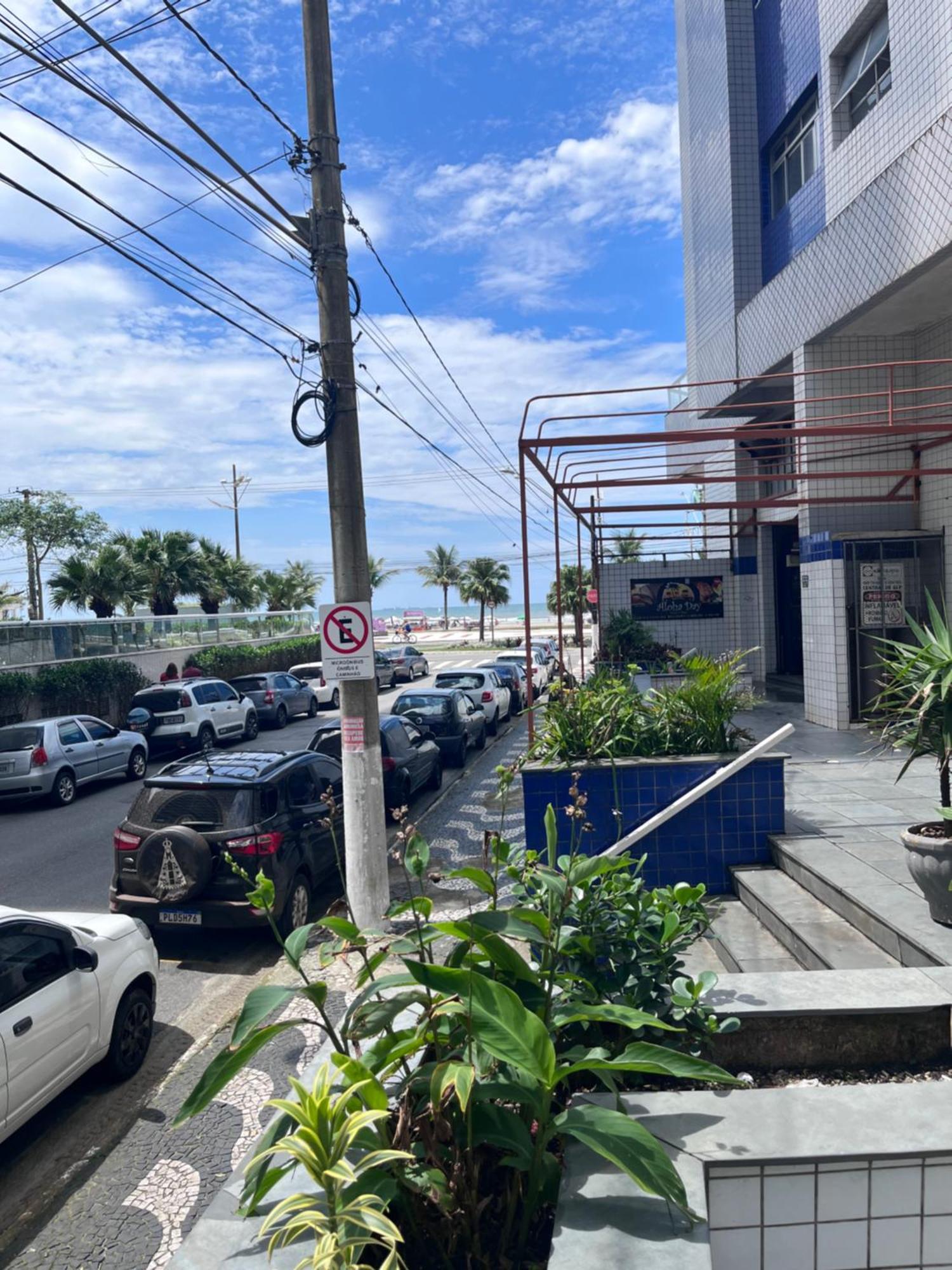 Apartamento Vista Para Praia Praia Grande  Esterno foto